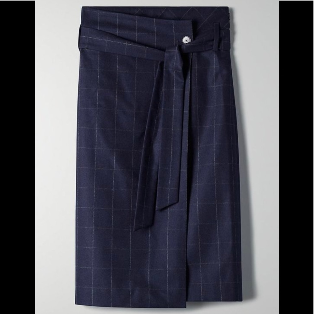 ARITZIA Babaton KARL WOOL CASHMERE SKIRT
